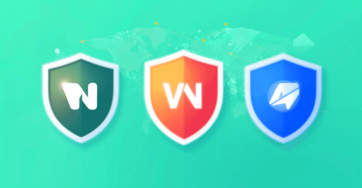 VPN3社比較イメージ