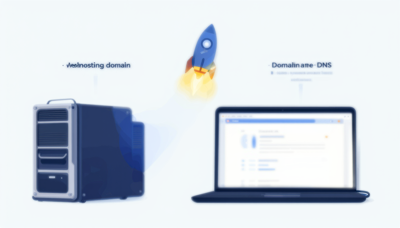 ポートフォリオサイトとレンタルサーバーの概念図
