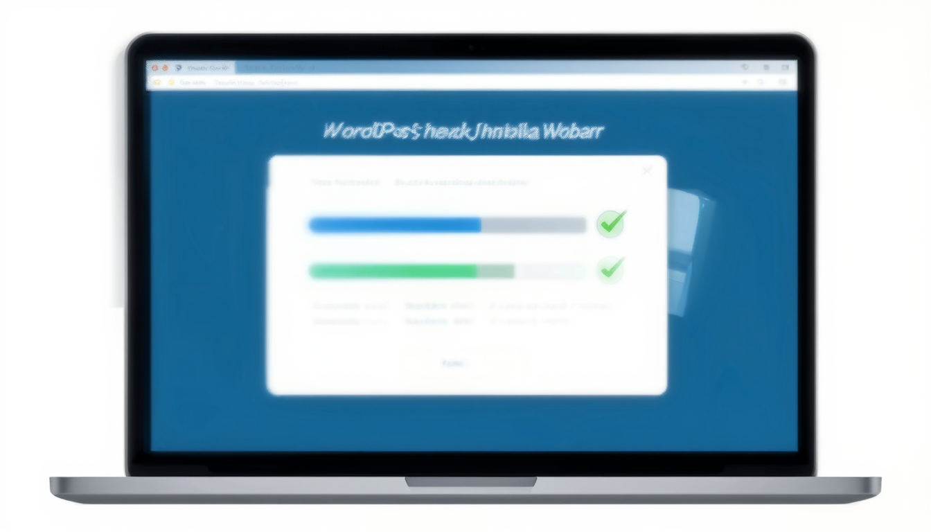 WordPress簡単インストールの管理画面イメージ